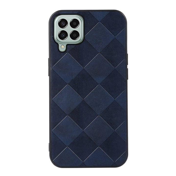 Weave Plaid PU Phone Case, For OPPO Reno7 5G International Version / Find X5 Lite, For OPPO Reno7 5G Chinese Version, For OPPO Reno7 Pro, For Sony Xperia 1 IV, For Samsung Galaxy M33 5G