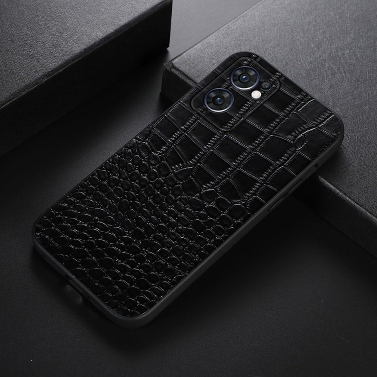 Crocodile Texture Genuine Leather Phone Case, For OPPO Reno7 5G International Version / Find X5 Lite, For OPPO Reno7 5G Chinese Version, For OPPO Reno7 Pro, For Sony Xperia 1 IV, For Samsung Galaxy M33 5G