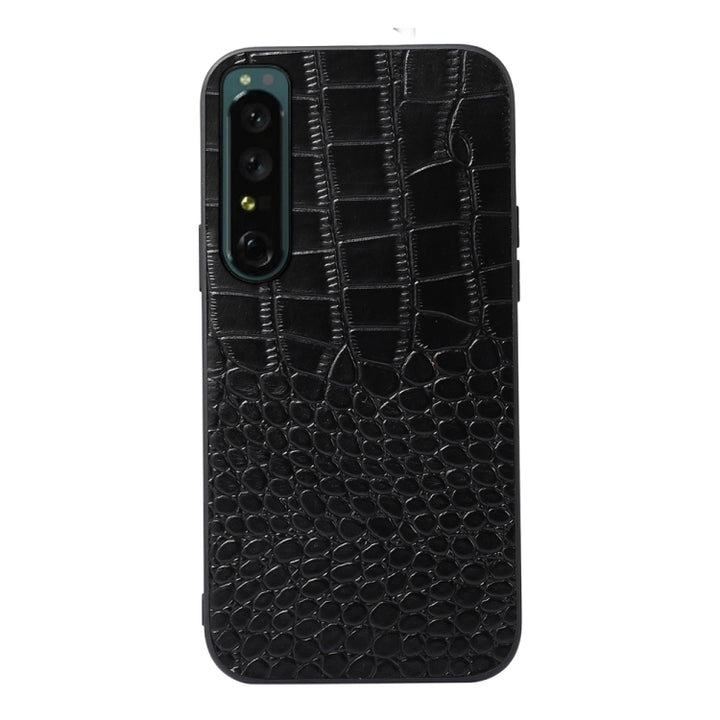 Crocodile Texture Genuine Leather Phone Case, For OPPO Reno7 5G International Version / Find X5 Lite, For OPPO Reno7 5G Chinese Version, For OPPO Reno7 Pro, For Sony Xperia 1 IV, For Samsung Galaxy M33 5G