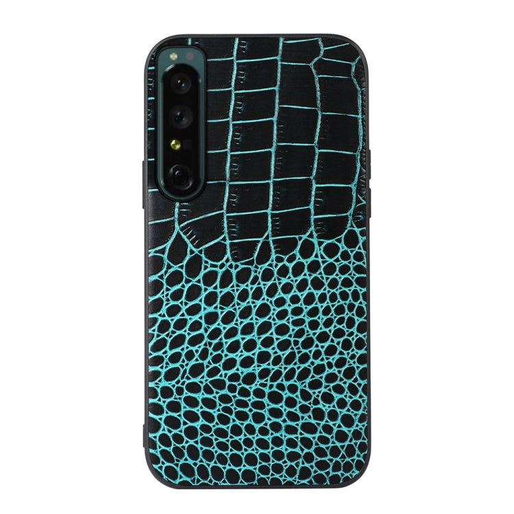 Crocodile Texture Genuine Leather Phone Case, For OPPO Reno7 5G International Version / Find X5 Lite, For OPPO Reno7 5G Chinese Version, For OPPO Reno7 Pro, For Sony Xperia 1 IV, For Samsung Galaxy M33 5G