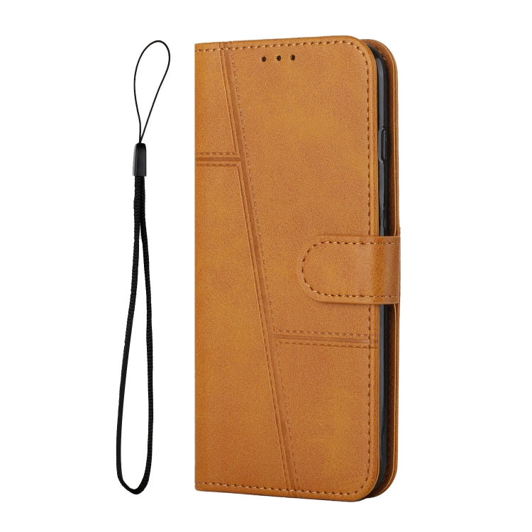 Stitching Calf Texture Buckle Leather Phone Case, For Xiaomi Redmi 10 5G/Redmi Note 11E, For Xiaomi Redmi 10A/Poco C31/Redmi 9C, For Samsung Galaxy M23 5G/ Galaxy F23 Japan, For Samsung Galaxy M33 5G, For Samsung Galaxy M53