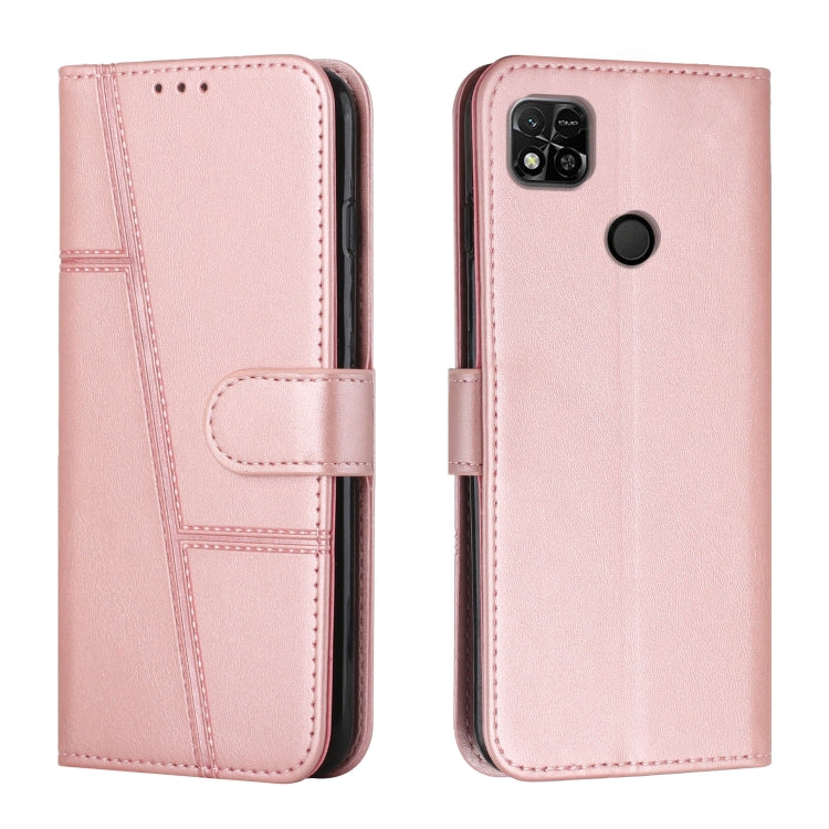 Stitching Calf Texture Buckle Leather Phone Case, For Xiaomi Redmi 10 5G/Redmi Note 11E, For Xiaomi Redmi 10A/Poco C31/Redmi 9C, For Samsung Galaxy M23 5G/ Galaxy F23 Japan, For Samsung Galaxy M33 5G, For Samsung Galaxy M53