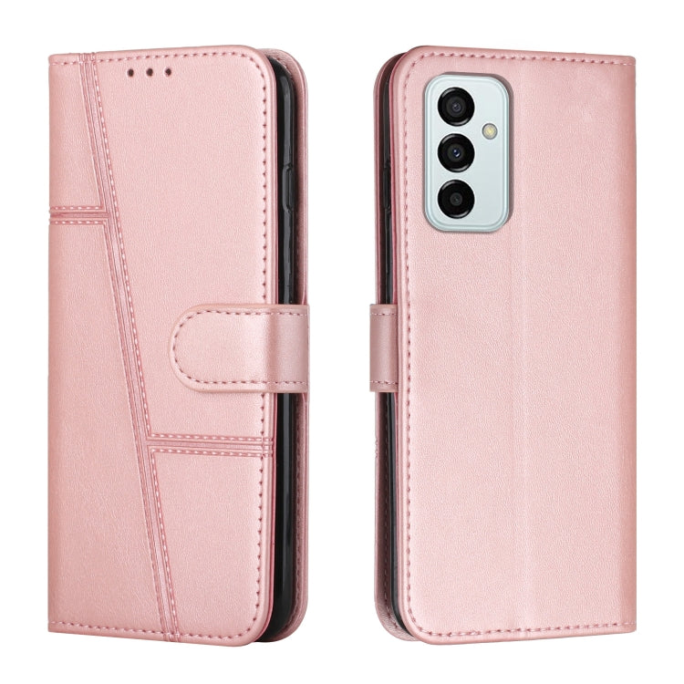 Stitching Calf Texture Buckle Leather Phone Case, For Xiaomi Redmi 10 5G/Redmi Note 11E, For Xiaomi Redmi 10A/Poco C31/Redmi 9C, For Samsung Galaxy M23 5G/ Galaxy F23 Japan, For Samsung Galaxy M33 5G, For Samsung Galaxy M53