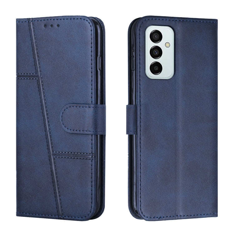 Stitching Calf Texture Buckle Leather Phone Case, For Xiaomi Redmi 10 5G/Redmi Note 11E, For Xiaomi Redmi 10A/Poco C31/Redmi 9C, For Samsung Galaxy M23 5G/ Galaxy F23 Japan, For Samsung Galaxy M33 5G, For Samsung Galaxy M53