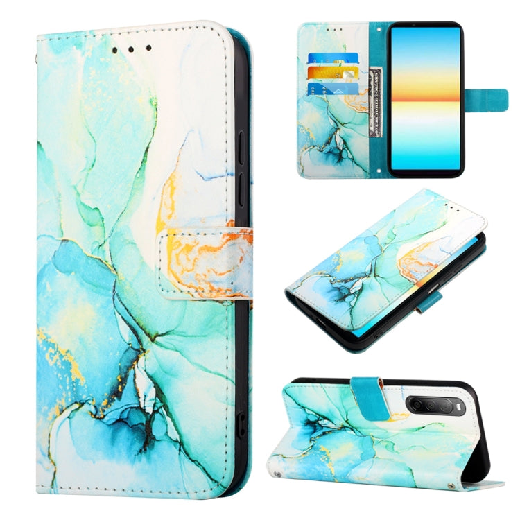 PT003 Marble Pattern Flip Leather Phone Case, For Sony Xperia 10 IV, For Sony Xperia ACE III, For Xiaomi Redmi 10A, For Samsung Galaxy M33 5G, For Samsung Galaxy M53 5G