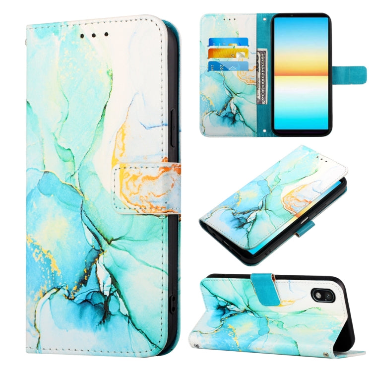 PT003 Marble Pattern Flip Leather Phone Case, For Sony Xperia 10 IV, For Sony Xperia ACE III, For Xiaomi Redmi 10A, For Samsung Galaxy M33 5G, For Samsung Galaxy M53 5G