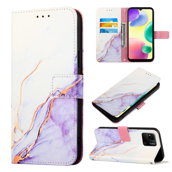 PT003 Marble Pattern Flip Leather Phone Case, For Sony Xperia 10 IV, For Sony Xperia ACE III, For Xiaomi Redmi 10A, For Samsung Galaxy M33 5G, For Samsung Galaxy M53 5G