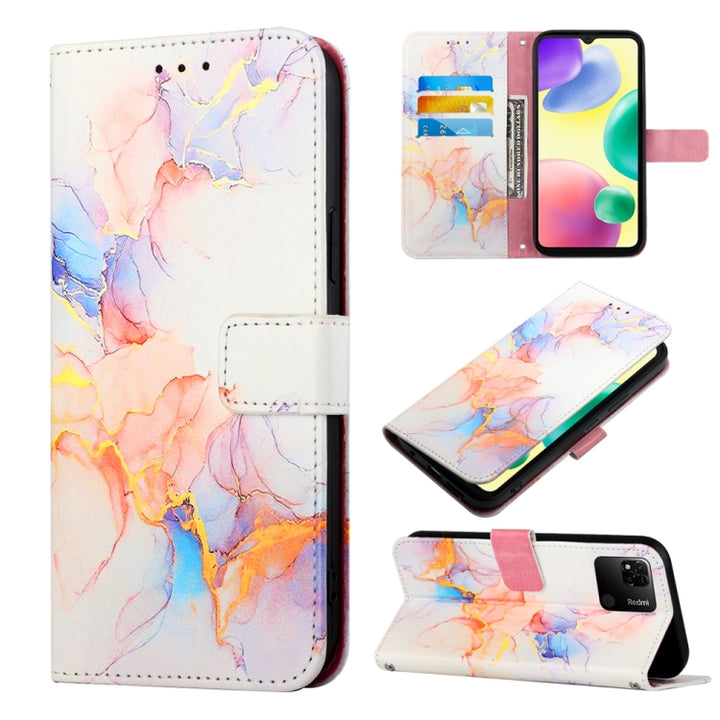 PT003 Marble Pattern Flip Leather Phone Case, For Sony Xperia 10 IV, For Sony Xperia ACE III, For Xiaomi Redmi 10A, For Samsung Galaxy M33 5G, For Samsung Galaxy M53 5G