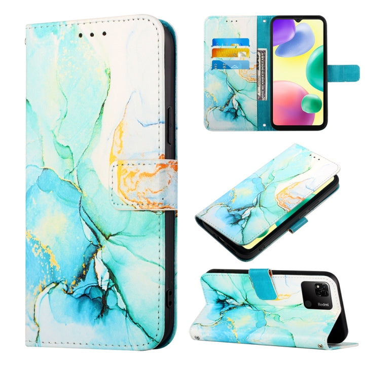 PT003 Marble Pattern Flip Leather Phone Case, For Sony Xperia 10 IV, For Sony Xperia ACE III, For Xiaomi Redmi 10A, For Samsung Galaxy M33 5G, For Samsung Galaxy M53 5G