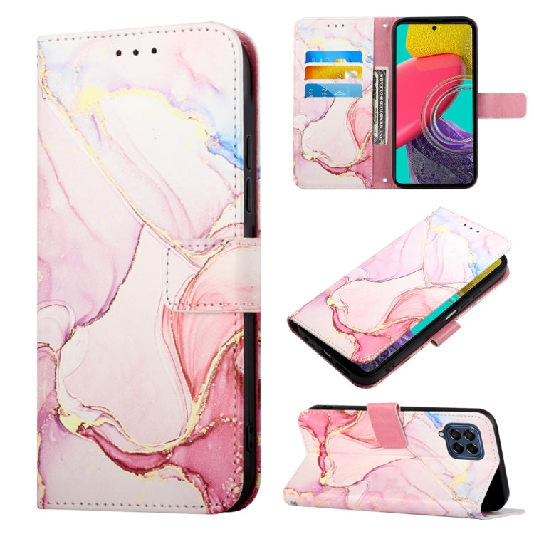 PT003 Marble Pattern Flip Leather Phone Case, For Sony Xperia 10 IV, For Sony Xperia ACE III, For Xiaomi Redmi 10A, For Samsung Galaxy M33 5G, For Samsung Galaxy M53 5G