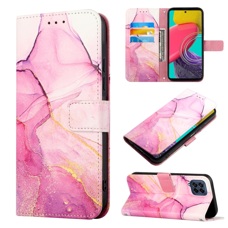 PT003 Marble Pattern Flip Leather Phone Case, For Sony Xperia 10 IV, For Sony Xperia ACE III, For Xiaomi Redmi 10A, For Samsung Galaxy M33 5G, For Samsung Galaxy M53 5G