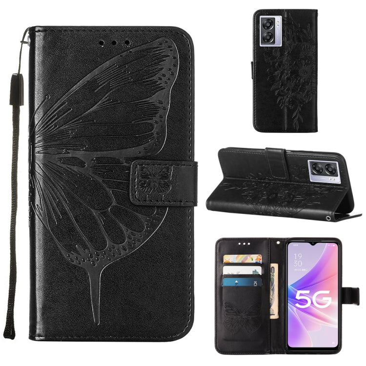 Embossed Butterfly Leather Phone Case, For OPPO A57 5G 2022, For OPPO Realme C31 4G, For OPPO Reno7 4G/F21 Pro, For Sony Xperia 1 IV