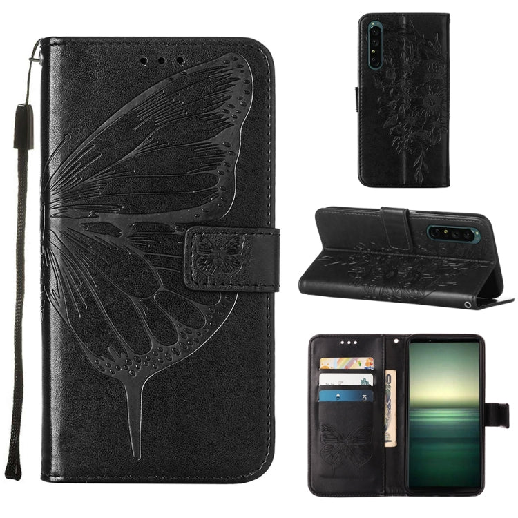 Embossed Butterfly Leather Phone Case, For OPPO A57 5G 2022, For OPPO Realme C31 4G, For OPPO Reno7 4G/F21 Pro, For Sony Xperia 1 IV