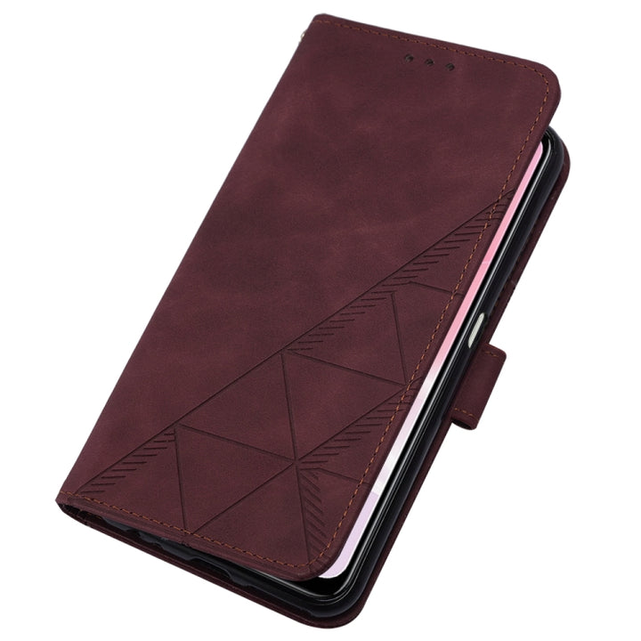 Crossbody 3D Embossed Flip Leather Phone Case, For OPPO A57 5G 2022, For OPPO Realme C31 4G, For Motorola Moto G52, For OPPO Reno7 4G/F21 Pro, For Xiaomi Poco M4 Pro 4G