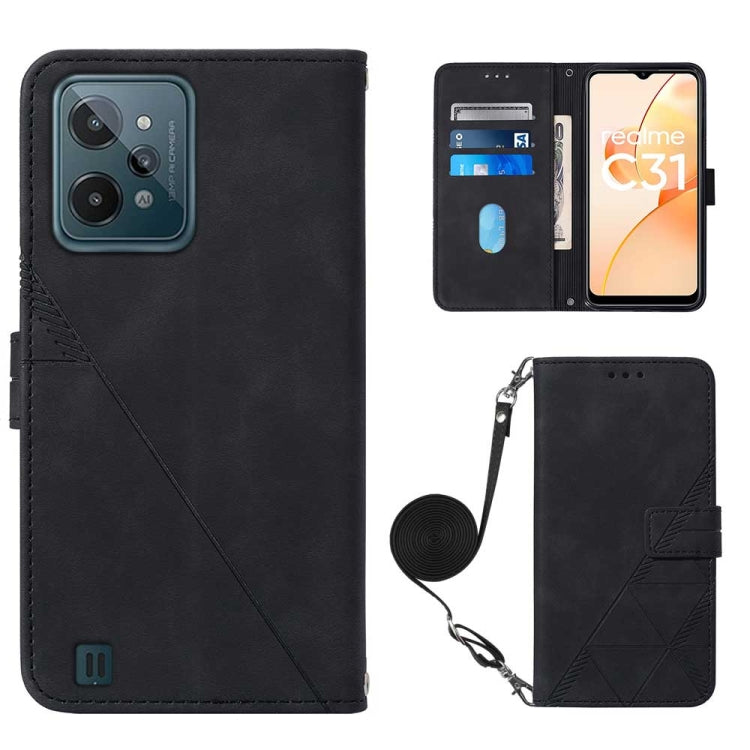 Crossbody 3D Embossed Flip Leather Phone Case, For OPPO A57 5G 2022, For OPPO Realme C31 4G, For Motorola Moto G52, For OPPO Reno7 4G/F21 Pro, For Xiaomi Poco M4 Pro 4G