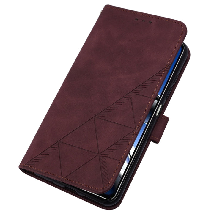 Crossbody 3D Embossed Flip Leather Phone Case, For Xiaomi Poco X4 Pro 5G, For Sony Xperia 1 IV, For Sony Xperia 10 IV, For Sony Xperia ACE III, For Xiaomi Redmi 10A