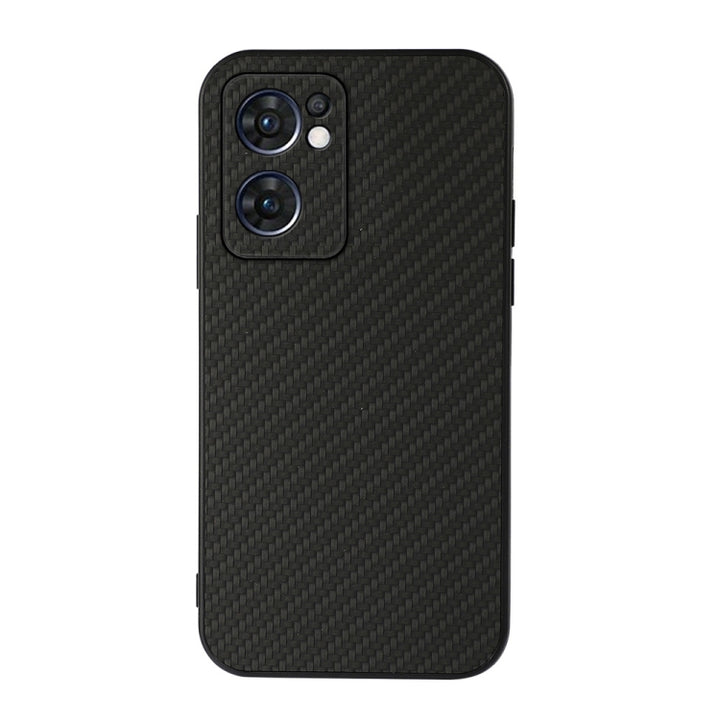 Accurate Hole Carbon Fiber Texture Shockproof Case, For OPPO Reno7 5G International, For Sony Xperia 1 IV