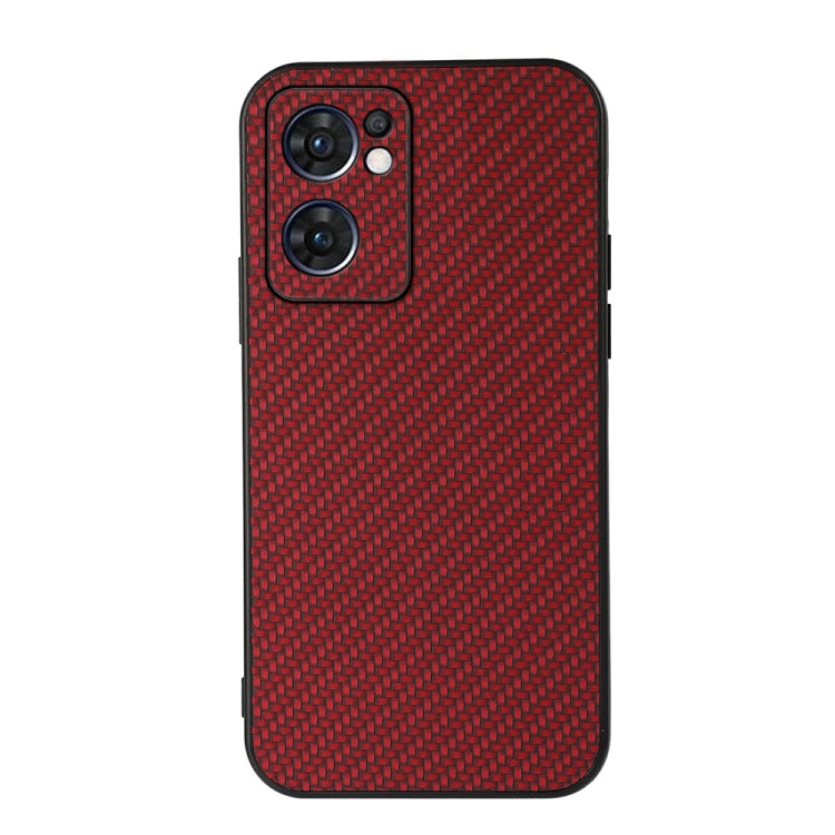 Accurate Hole Carbon Fiber Texture Shockproof Case, For OPPO Reno7 5G International, For Sony Xperia 1 IV