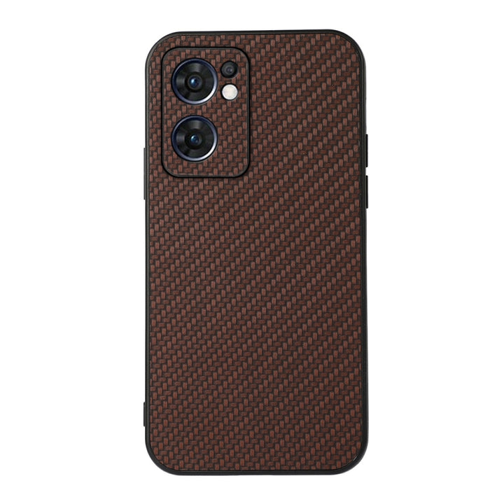 Accurate Hole Carbon Fiber Texture Shockproof Case, For OPPO Reno7 5G International, For Sony Xperia 1 IV