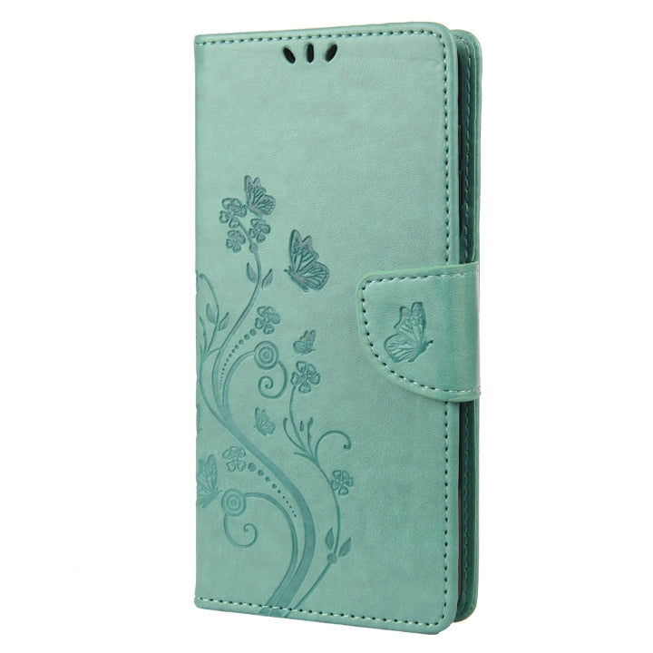 Embossed Butterfly Pattern Flip Leather Phone Case, For Motorola Moto G52, For Sony Xperia 10 IV