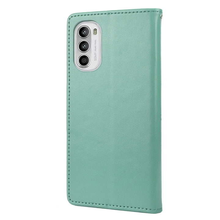 Embossed Butterfly Pattern Flip Leather Phone Case, For Motorola Moto G52, For Sony Xperia 10 IV