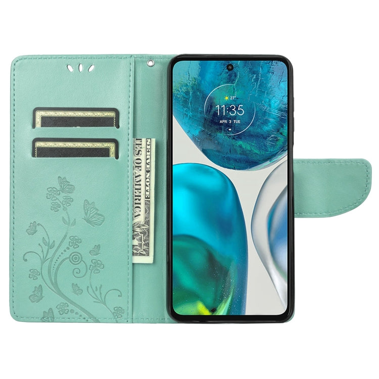 Embossed Butterfly Pattern Flip Leather Phone Case, For Motorola Moto G52, For Sony Xperia 10 IV