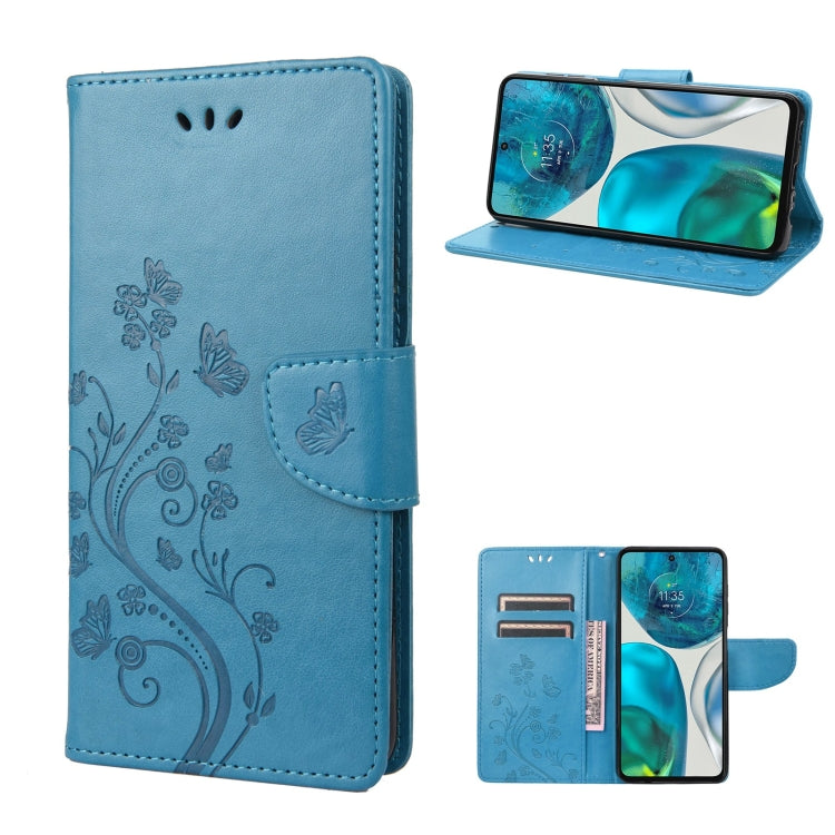 Embossed Butterfly Pattern Flip Leather Phone Case, For Motorola Moto G52, For Sony Xperia 10 IV