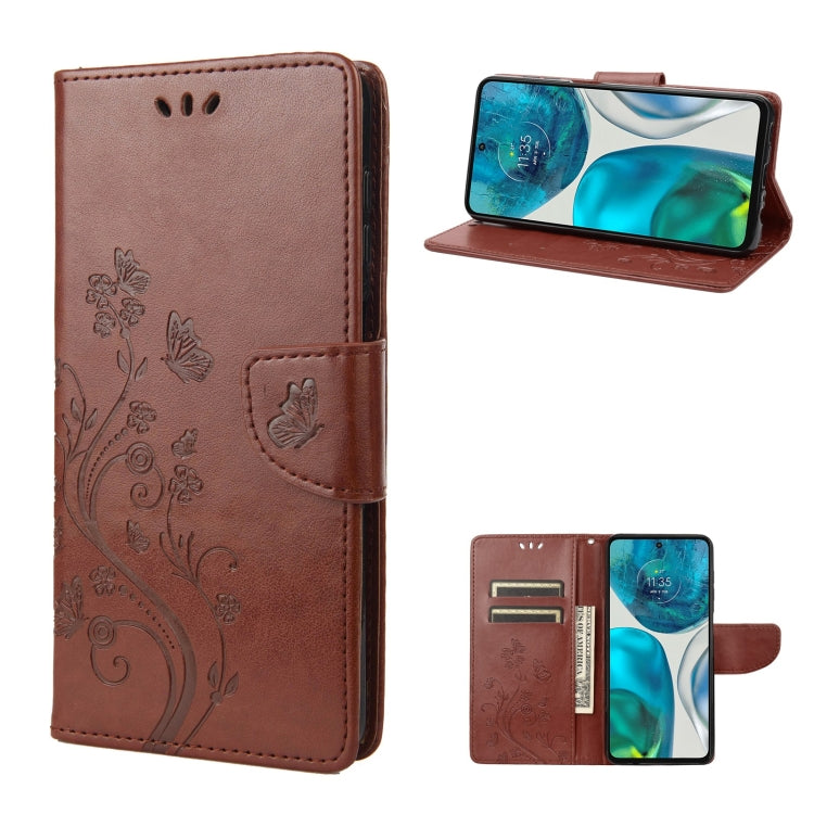 Embossed Butterfly Pattern Flip Leather Phone Case, For Motorola Moto G52, For Sony Xperia 10 IV