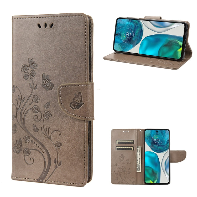 Embossed Butterfly Pattern Flip Leather Phone Case, For Motorola Moto G52, For Sony Xperia 10 IV