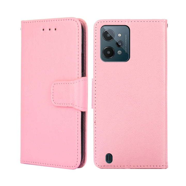 Crystal Texture Leather Phone Case, For OPPO Realme 9i / A36 4G / A96 4G / K10 4G / A76 4G, For OPPO Realme C31, For OPPO Realme GT Neo3, For OPPO Realme GT 2 Pro