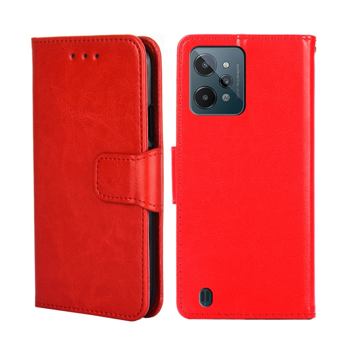 Crystal Texture Leather Phone Case, For OPPO Realme 9i / A36 4G / A96 4G / K10 4G / A76 4G, For OPPO Realme C31, For OPPO Realme GT Neo3, For OPPO Realme GT 2 Pro