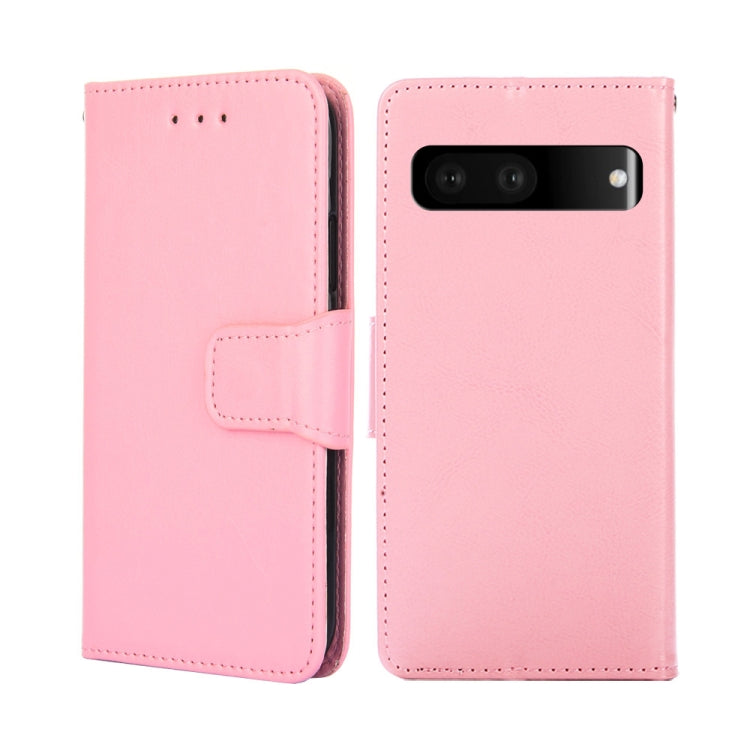 Crystal Texture Leather Phone Case, For OPPO Realme Narzo 50i, For Google Pixel 7 5G