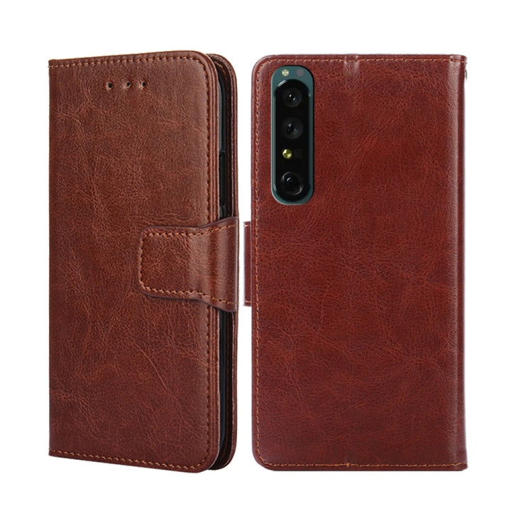 Crystal Texture Leather Phone Case, For Sony Xperia 1 IV, For Sony Xperia 10 IV, For Sony Xperia Ace III, For ZTE Tempo X