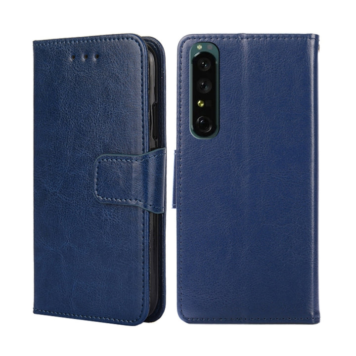 Crystal Texture Leather Phone Case, For Sony Xperia 1 IV, For Sony Xperia 10 IV, For Sony Xperia Ace III, For ZTE Tempo X