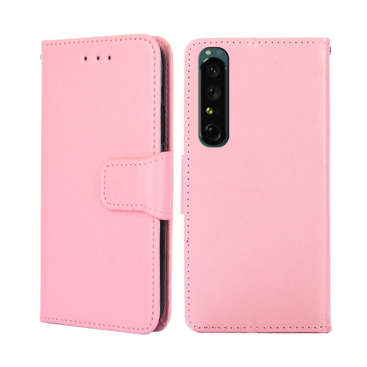 Crystal Texture Leather Phone Case, For Sony Xperia 1 IV, For Sony Xperia 10 IV, For Sony Xperia Ace III, For ZTE Tempo X