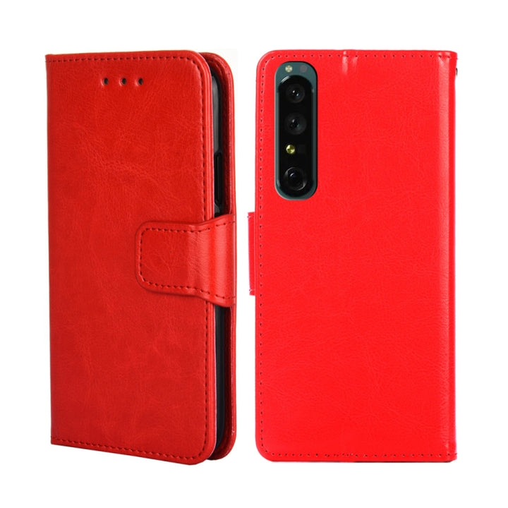 Crystal Texture Leather Phone Case, For Sony Xperia 1 IV, For Sony Xperia 10 IV, For Sony Xperia Ace III, For ZTE Tempo X