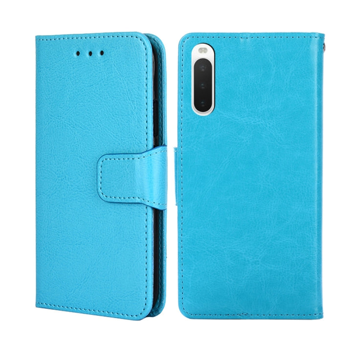 Crystal Texture Leather Phone Case, For Sony Xperia 1 IV, For Sony Xperia 10 IV, For Sony Xperia Ace III, For ZTE Tempo X