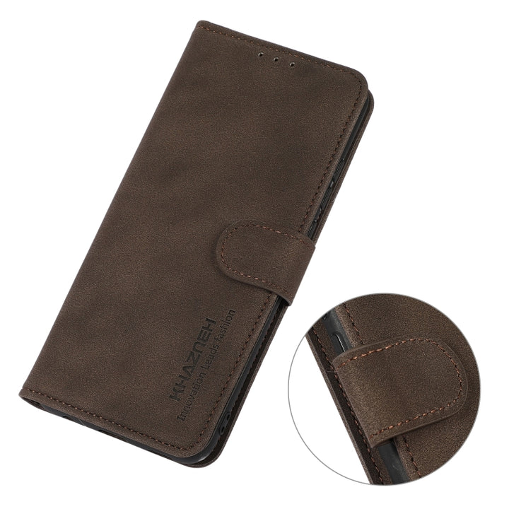 KHAZNEH Matte Texture Leather Phone Case, For Samsung Galaxy Xcover6 Pro