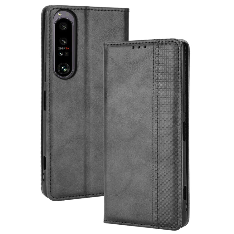 Magnetic Buckle Retro Texture Leather Phone Case, For Oukitel WP18, For Sony Xperia 1 IV, For Sony Xperia 10 IV, For Sharp Aquos R7, For OnePlus Ace 5G / 10R