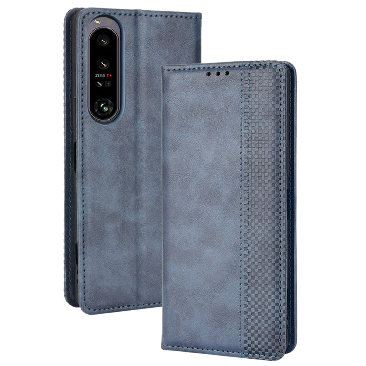 Magnetic Buckle Retro Texture Leather Phone Case, For Oukitel WP18, For Sony Xperia 1 IV, For Sony Xperia 10 IV, For Sharp Aquos R7, For OnePlus Ace 5G / 10R