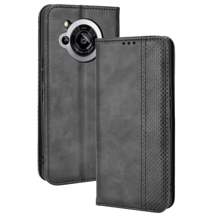 Magnetic Buckle Retro Texture Leather Phone Case, For Oukitel WP18, For Sony Xperia 1 IV, For Sony Xperia 10 IV, For Sharp Aquos R7, For OnePlus Ace 5G / 10R