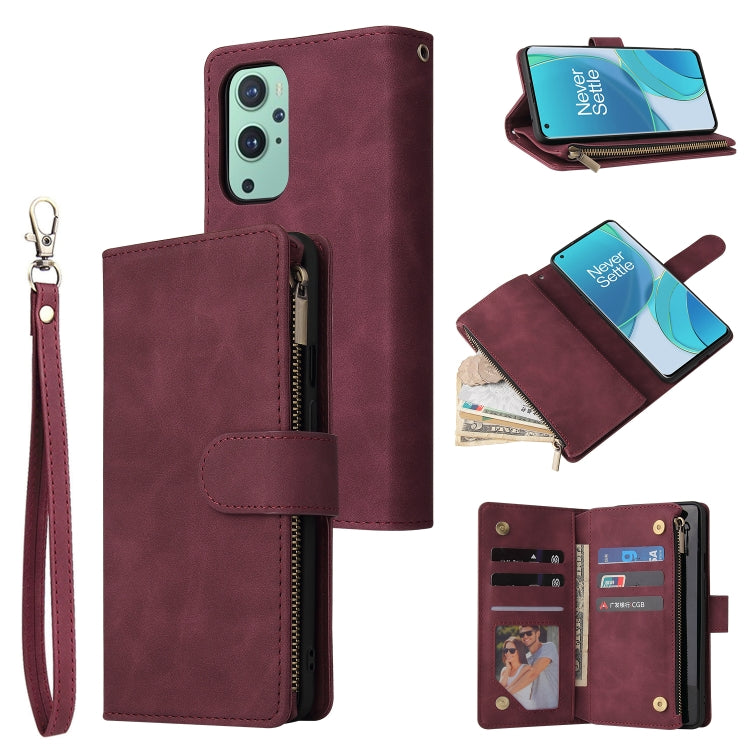 Multifunctional Frosted Zipper Wallet Leather Phone Case, For Samsung Galaxy A13 4G, For Samsung Galaxy A23, For OnePlus 9 Pro, For OnePlus 9, For Google Pixel 6 Pro, For Google Pixel 6a