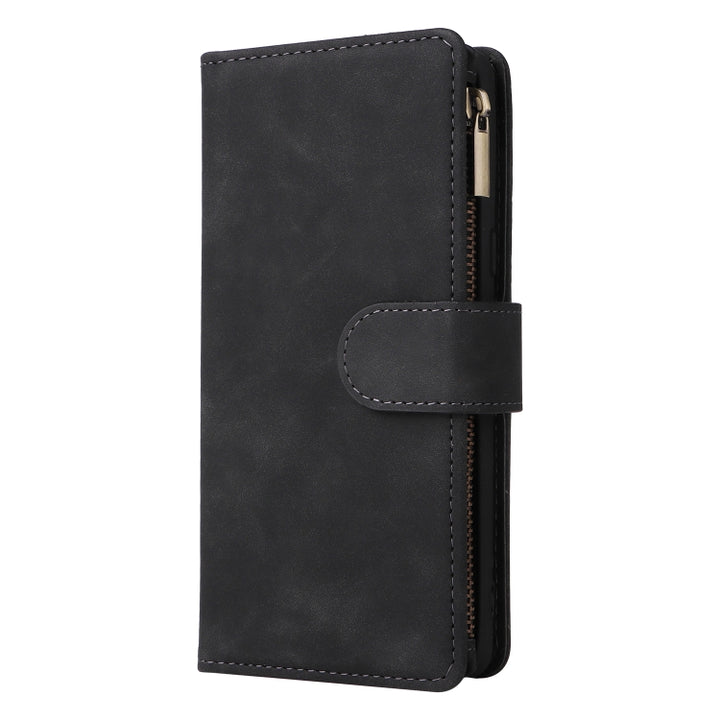 Multifunctional Frosted Zipper Wallet Leather Phone Case, For Google Pixel 7 5G, For Google Pixel 7 Pro 5G, For Xiaomi Redmi Note 11 Pro International, For Xiaomi Redmi Note 11S