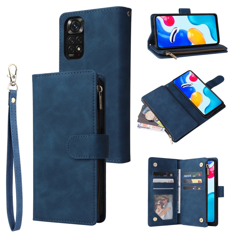 Multifunctional Frosted Zipper Wallet Leather Phone Case, For Google Pixel 7 5G, For Google Pixel 7 Pro 5G, For Xiaomi Redmi Note 11 Pro International, For Xiaomi Redmi Note 11S