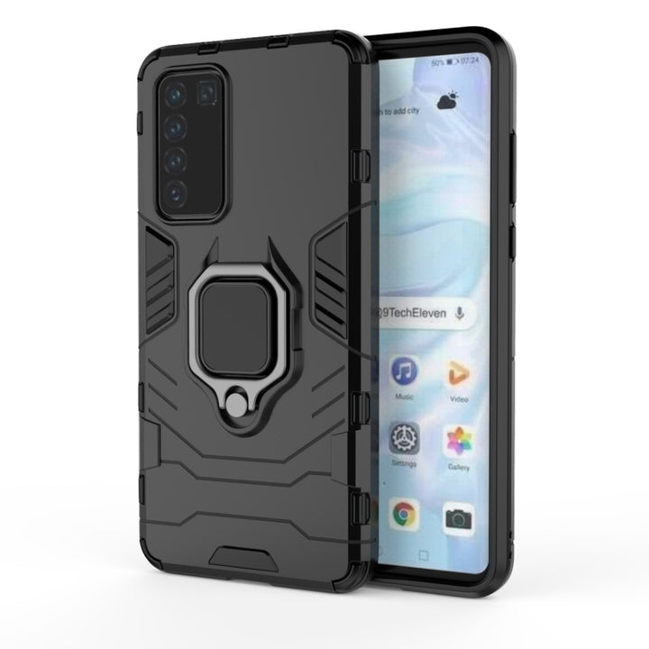 PC + TPU Shockproof Protective Case with Magnetic Ring Holder, For Huawei P40, For Huawei P40 Pro, For Galaxy Note 10 Lite, For OPPO A91, For OPPO Reno3