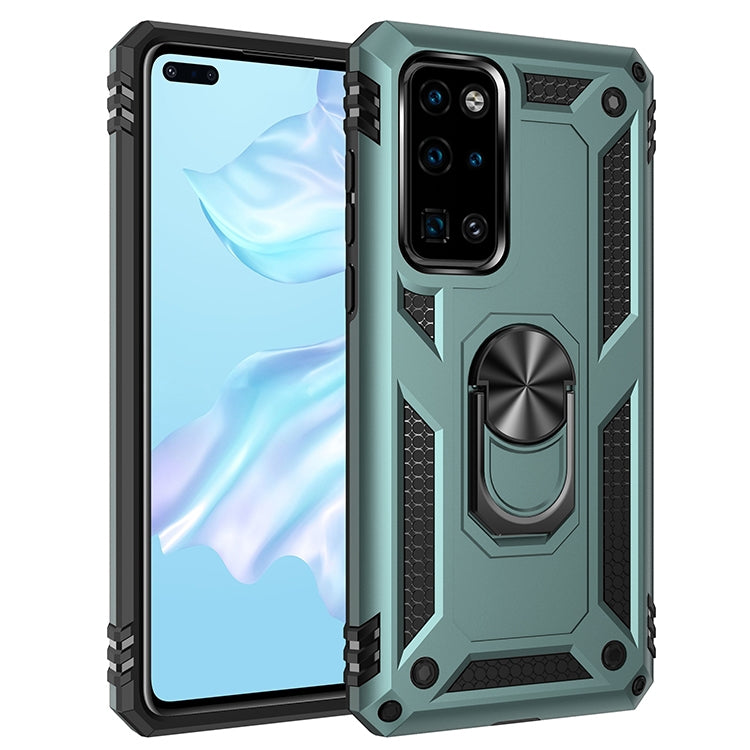 Shockproof TPU + PC Protective Case with 360 Degree Rotating Holder, For Huawei P40, For Xiaomi Mi 10 Pro