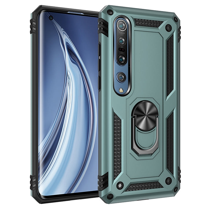 Shockproof TPU + PC Protective Case with 360 Degree Rotating Holder, For Huawei P40, For Xiaomi Mi 10 Pro