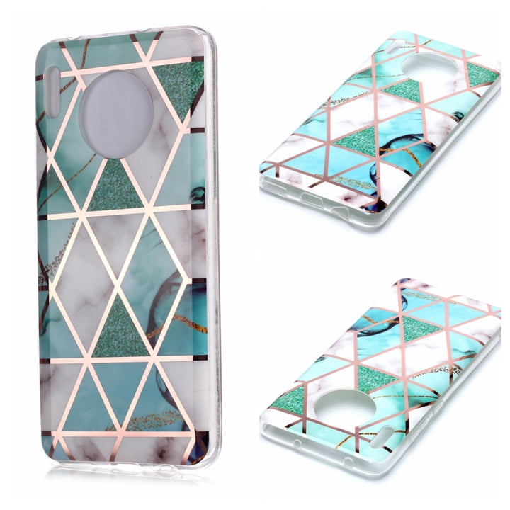 Plating Marble Pattern Soft TPU Protective Case, For Huawei Mate 30, For Huawei Mate 30 Pro, For Huawei Mate 30 Lite / nova 5i Pro, For Huawei nova 5T, For Huawei P30