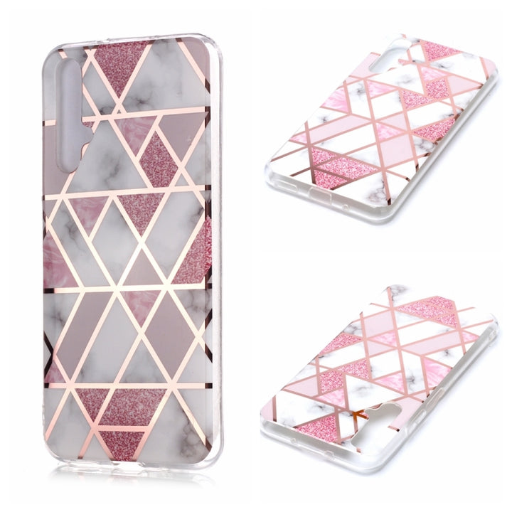 Plating Marble Pattern Soft TPU Protective Case, For Huawei Mate 30, For Huawei Mate 30 Pro, For Huawei Mate 30 Lite / nova 5i Pro, For Huawei nova 5T, For Huawei P30