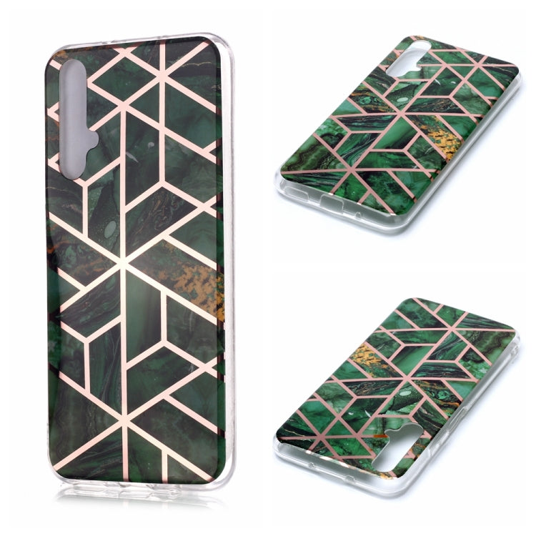 Plating Marble Pattern Soft TPU Protective Case, For Huawei Mate 30, For Huawei Mate 30 Pro, For Huawei Mate 30 Lite / nova 5i Pro, For Huawei nova 5T, For Huawei P30